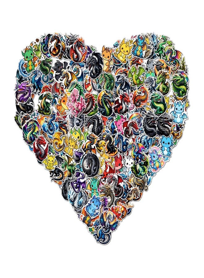 EXO DECOR Cute Animals Stickers - 180 PCS Animal Aesthetic Stickers for Laptops, Guitars, Phones, Pads, Skateboards, Bicycles, Motorcycles, Helmets - Waterproof_1122 B - Image 1